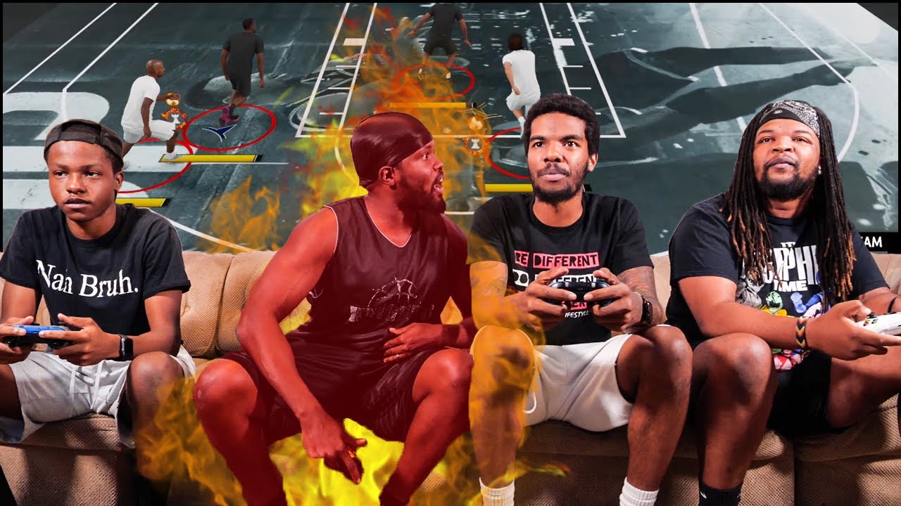 2v2 Gets HEATED On The Blacktop! Dion Goes Off On Flam!