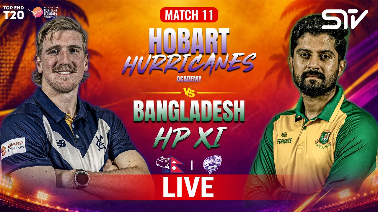 🔴 LIVE | Victoria vs Bangladesh | Match 11 | Top End 2026 | ZP1U