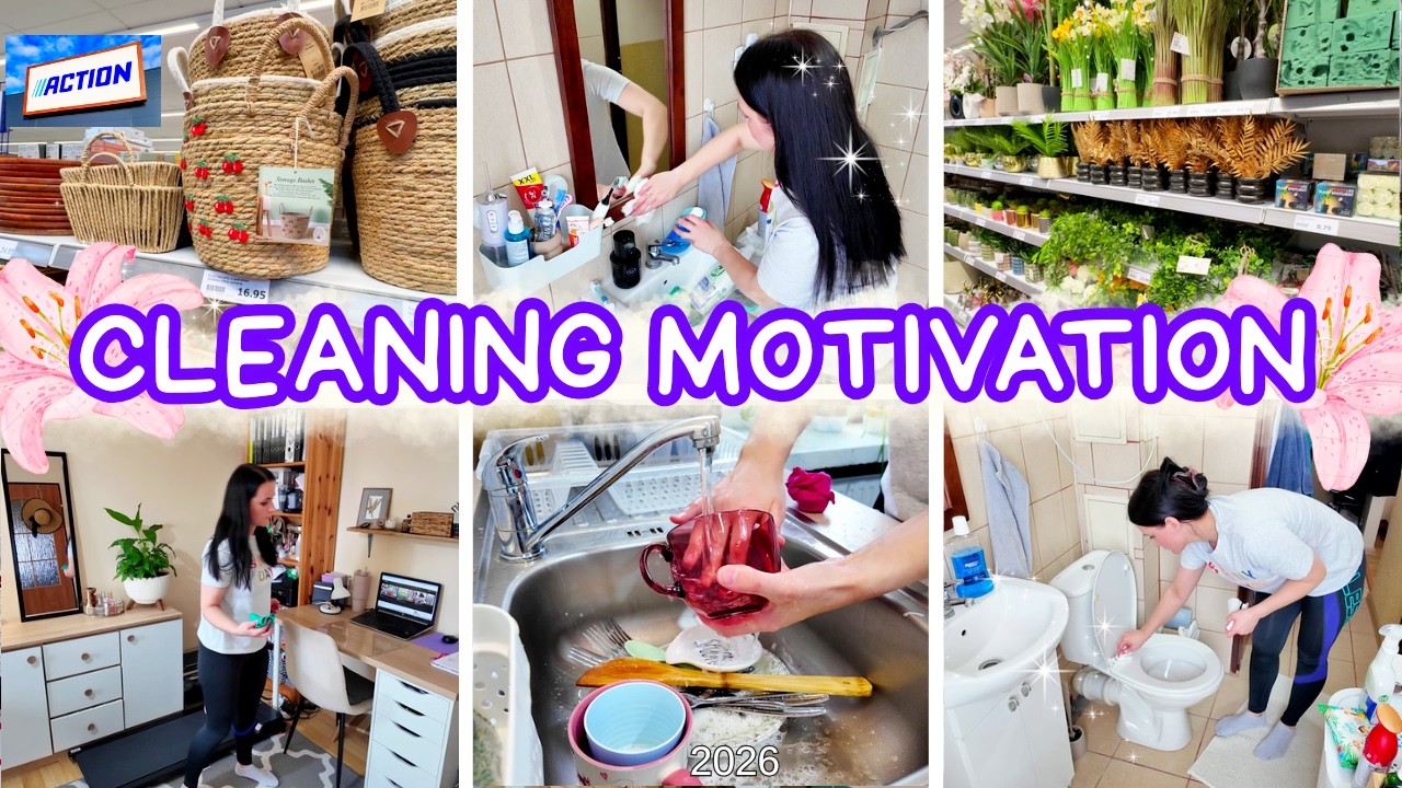 EXTREME CLEANING MOTIVATION 🔥 DEEP CLEAN & FRESH START