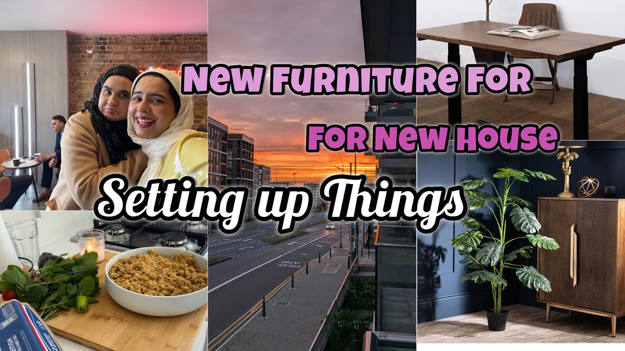 Settling In New Place | Homemaking & New Furniture 🏡