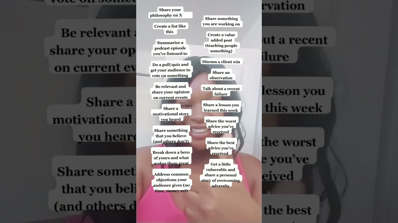 20 Content Ideas 