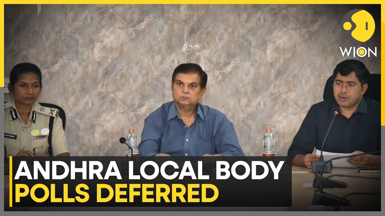 Andhra's State Election Commission Postpones Local Body Polls | WION News