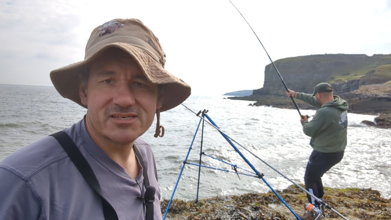 First shore tope not a monster - Hard luck Kei😒 - Anglesey shore fishing🦈