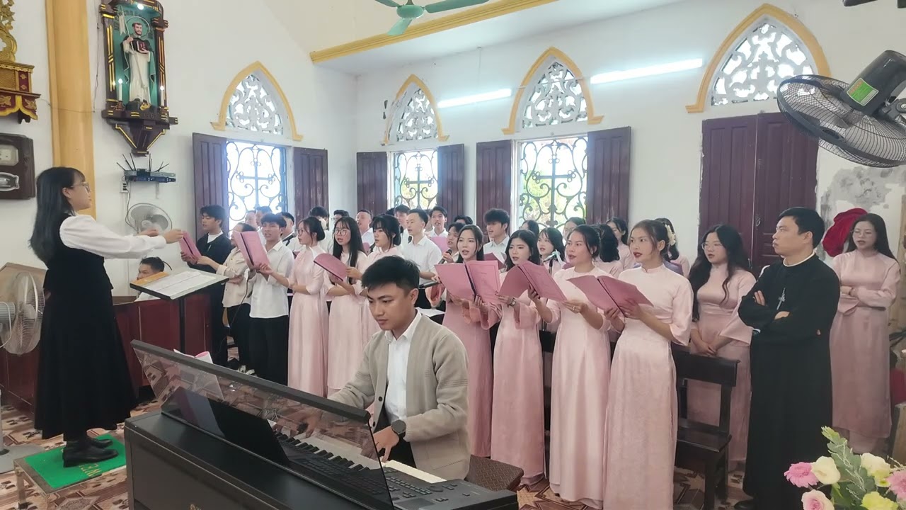 Thánh vịnh 127- lễ cưới Quỳnh Trang- Hoàng Việt || Giáo họ Phú Giáo