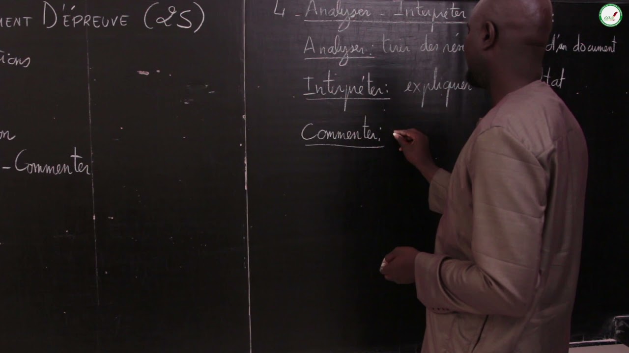 Cours - Seconde S - SVT : Méthodologie de traitement d'épreuves / Analyser- Interpréter-Commenter