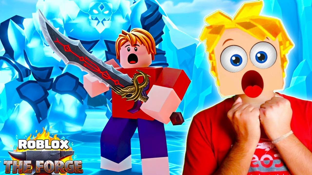 ONLY 0.1% HAVE THIS! Crafting the Strongest Sword in The Forge (Roblox)