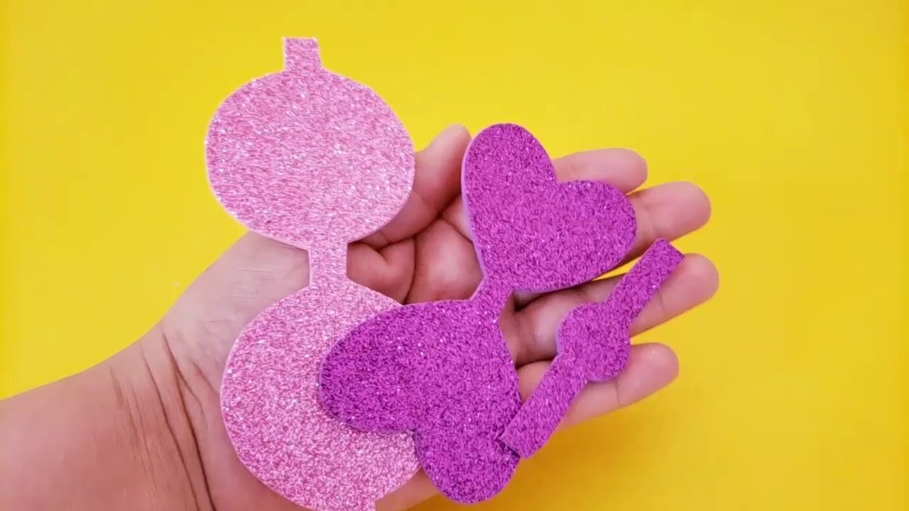 Lazos🎀para Niñas de Foami 👩‍👧.Muy fáciles de hacer .Hair Bow😊