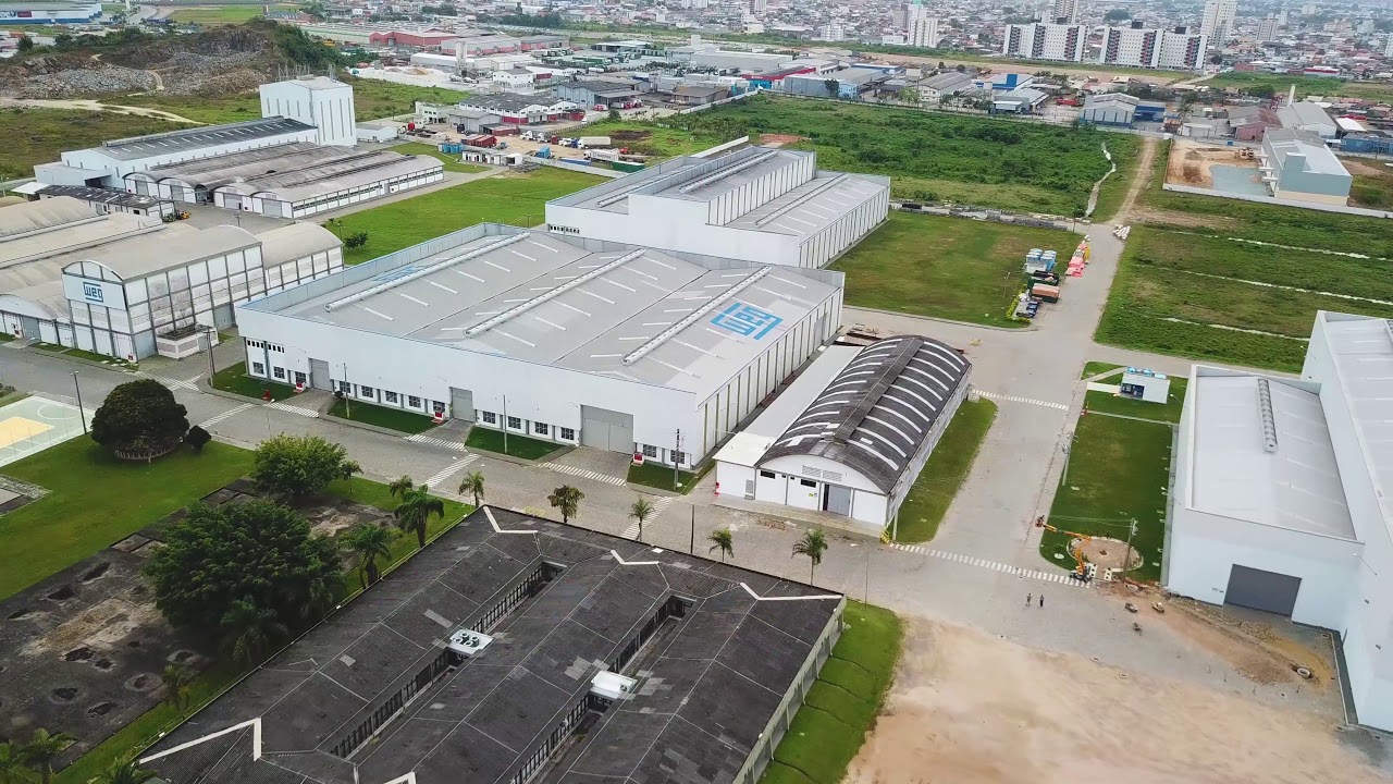 Imagens Aéreas da Empresa WEG Itajaí