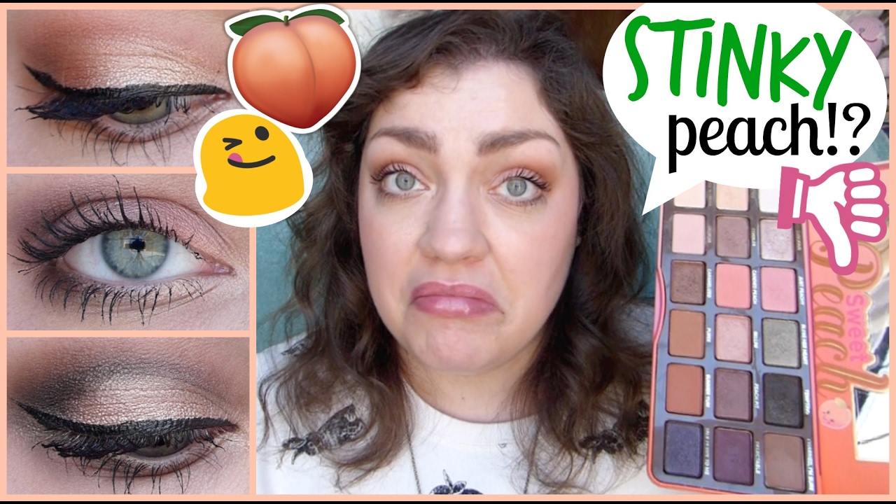 Too Faced Sweet Peach Eye Shadow Palette | Review, Swatches, & Tutorials!