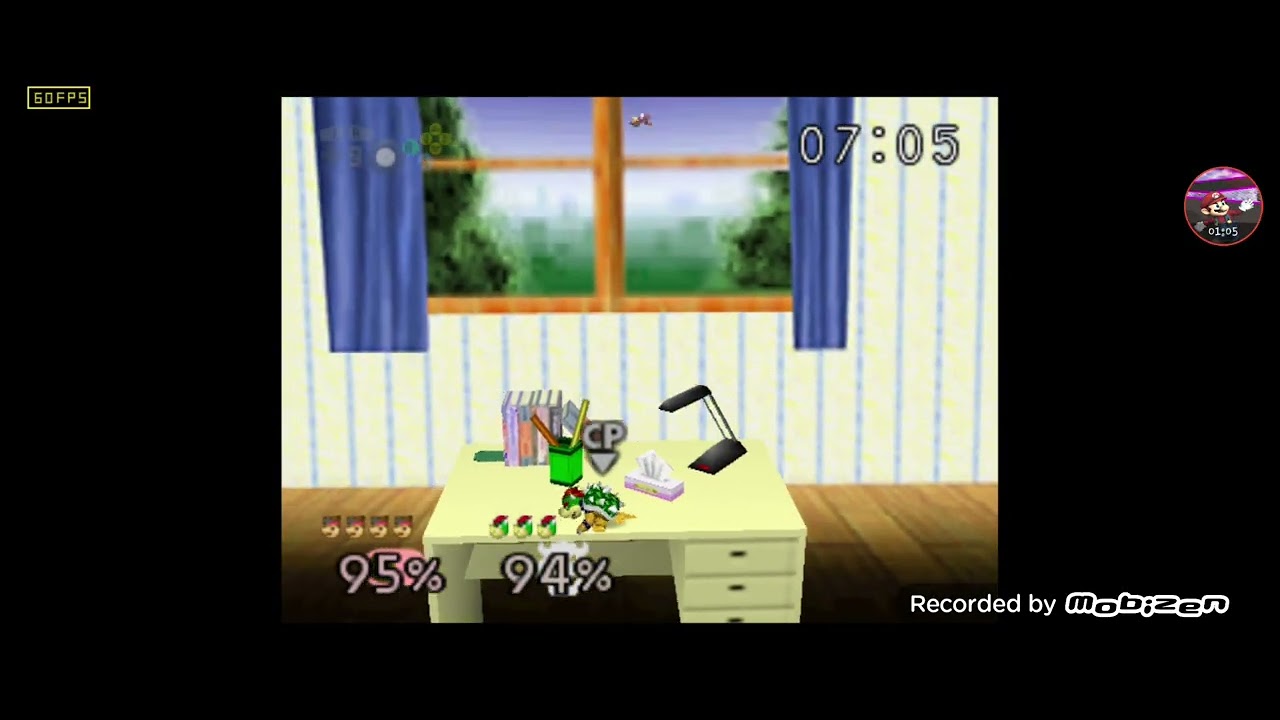 Alan vs Level 10 CPU Bowser in Smash Remix but better