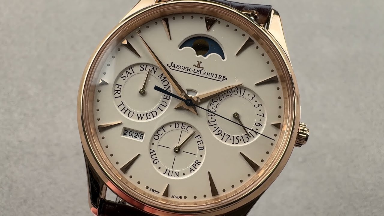 Jaeger-LeCoultre Master Ultra Thin Perpetual Calendar Q1302520 Watch Review