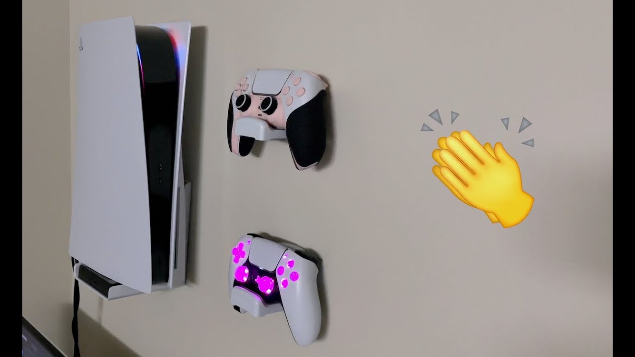 Mounting DualSense Controllers On The Wall (TotalMount)