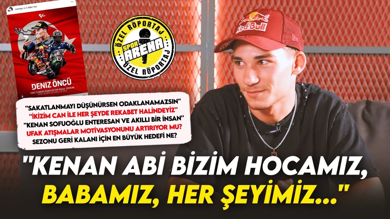 Deniz &Ouml;nc&uuml;: Asıl hayalim MotoGP şampiyonluğu | Tek rakibim Toprak Razgatlıoğlu | Alanyaspor | QUIZ