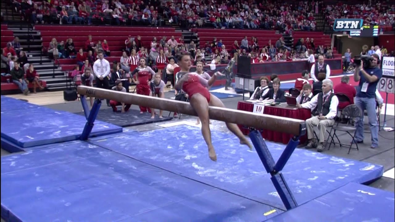 2014 NCAA Women's Gymnastics - Nebraska vs Michigan (1080i)_NastiaFan101