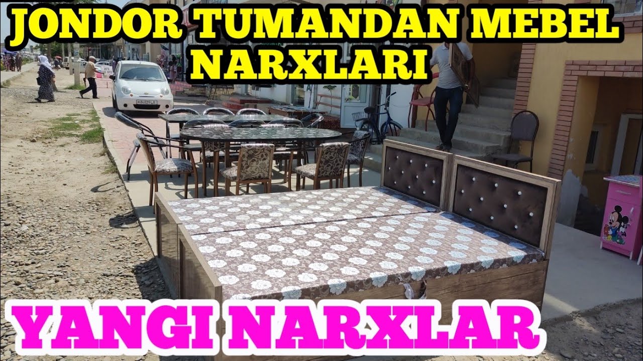 JONDOR TUMANDAN KELIN KIYOVLAR UCHUN MEBEL NARXLARI