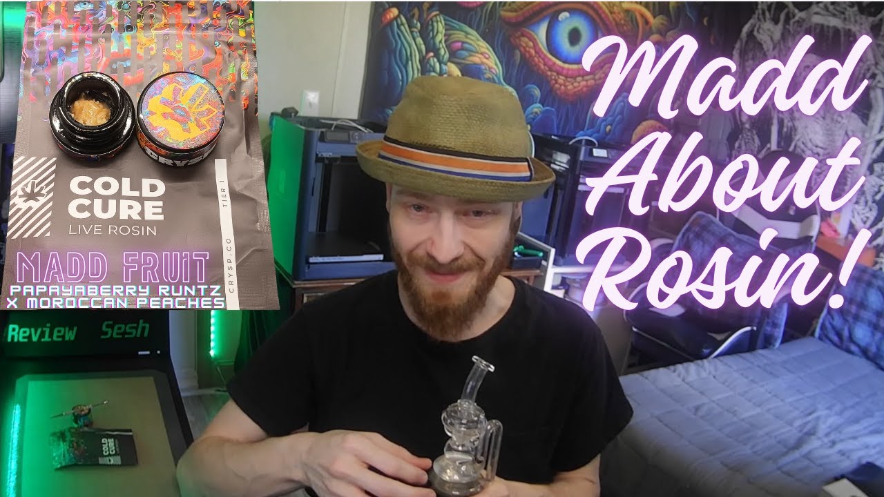 Trying Crysp Madd Fruit Tier 1 Cold Cure Live Rosin - Simply Madd!
