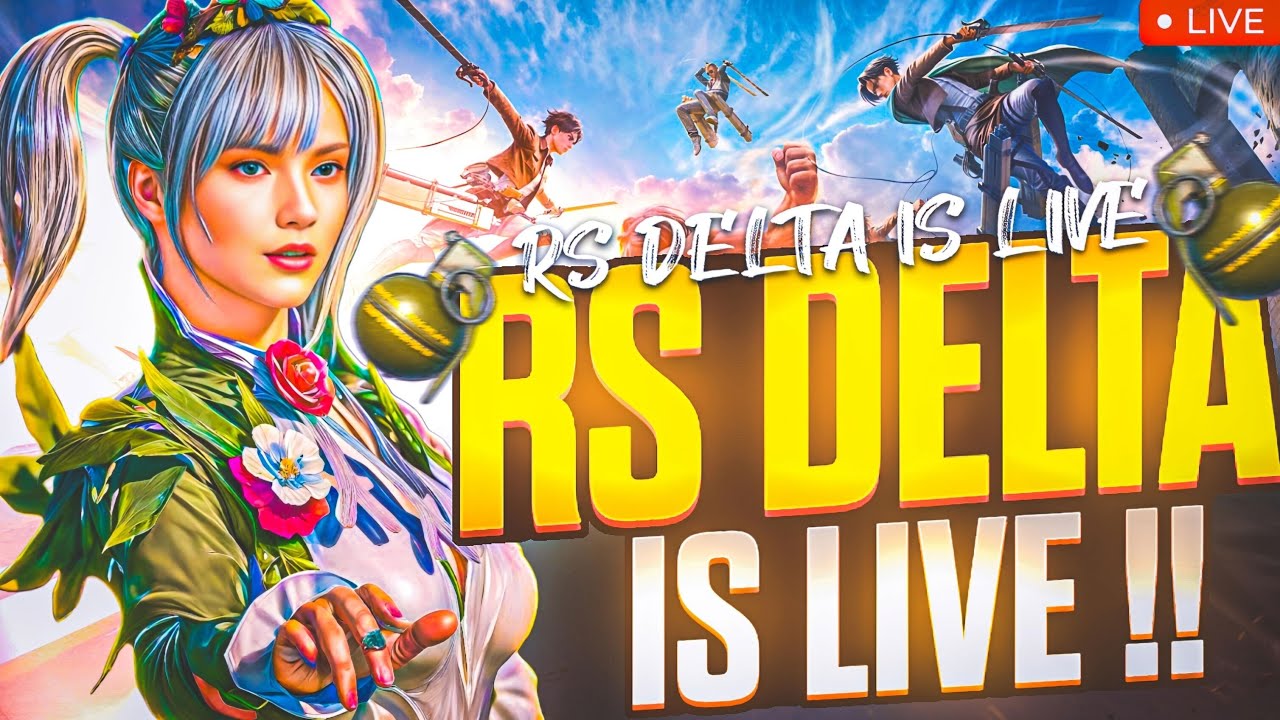 🛑RS DELTA LIVE ♥️ AGRESSIVE GAME PLAY🛑#trending #bgmi  #bgmikannadalive #shortvideo #viral