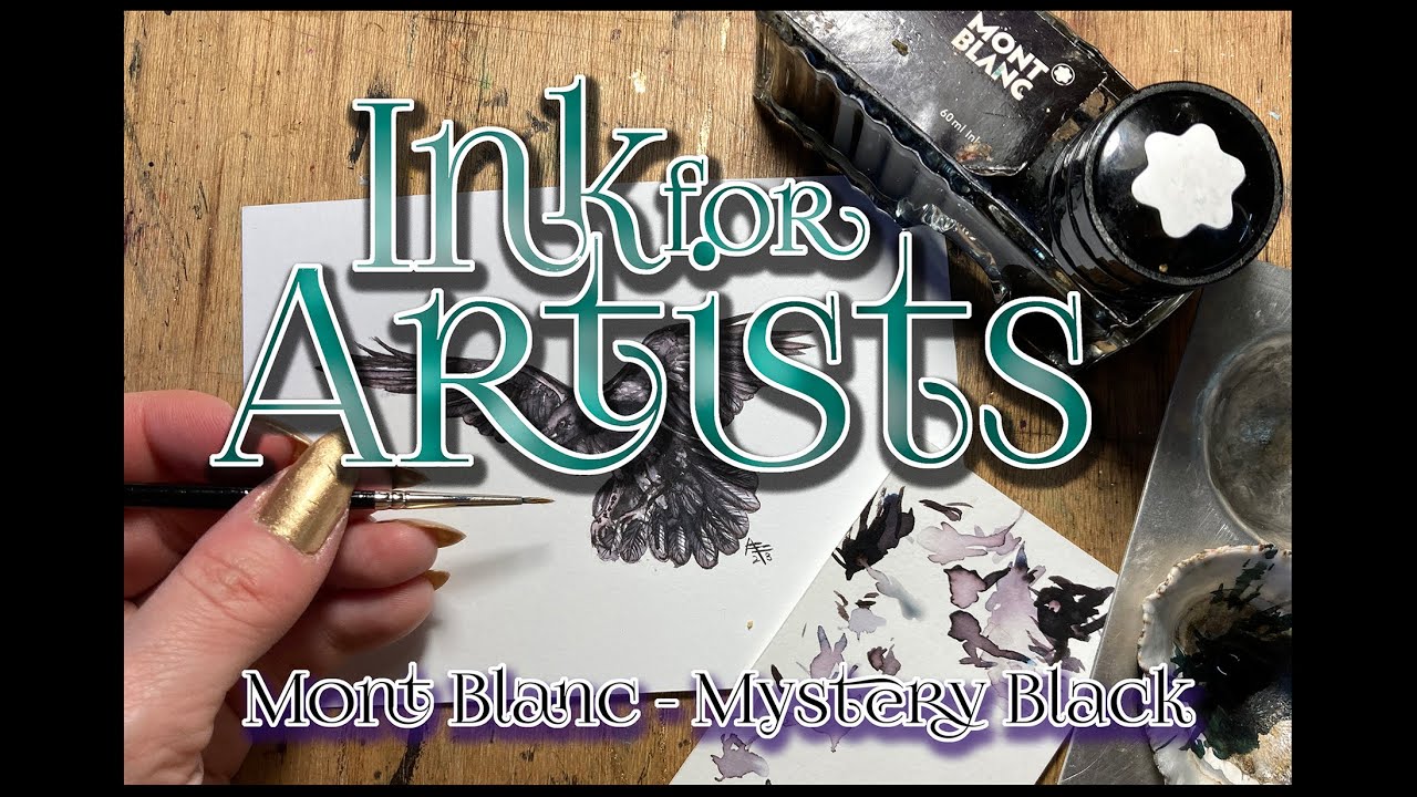 Ink For Artists - Mont Blanc Mystery Black