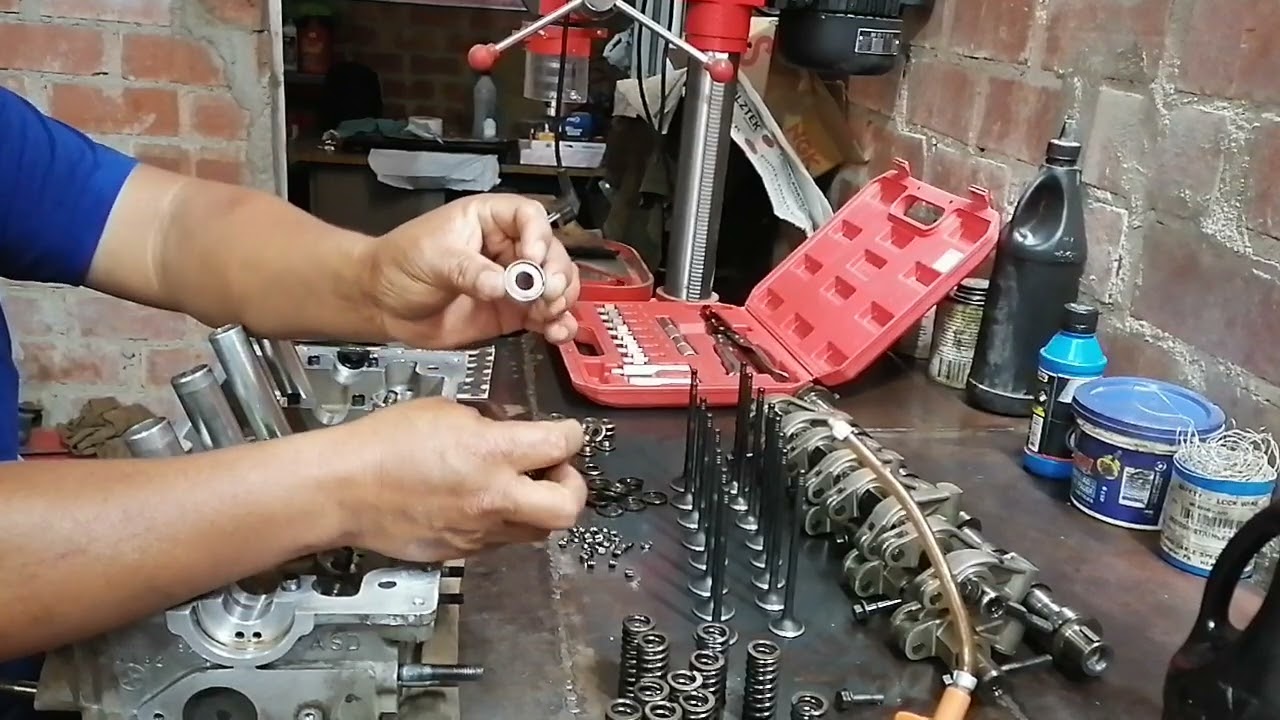 Como armar correctamente una culata sin dañar nada Chery Fulwin