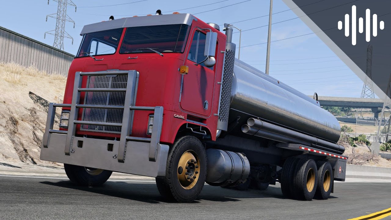 Hauling Fuel In BeamNG!