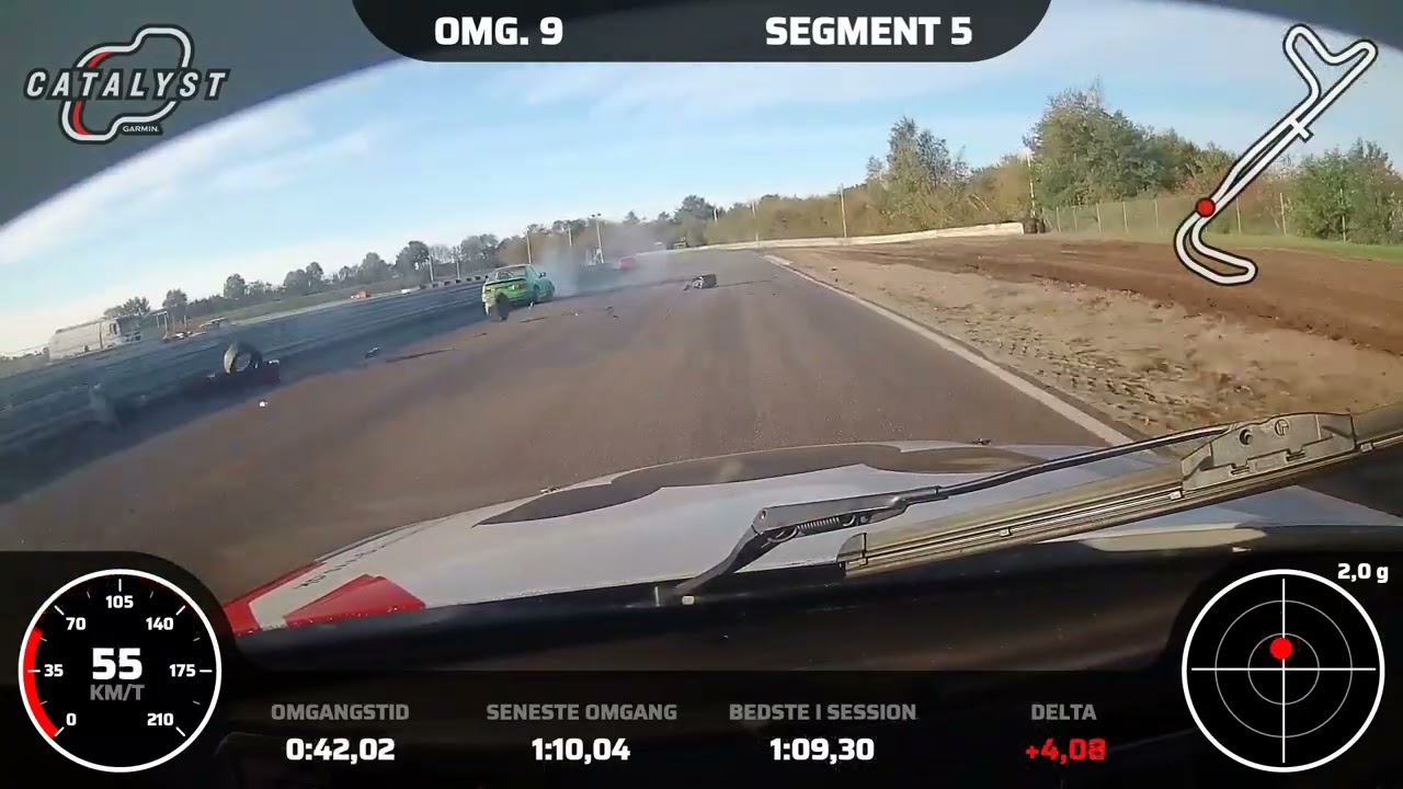 Padborg park 2023 Youngtimer Crash