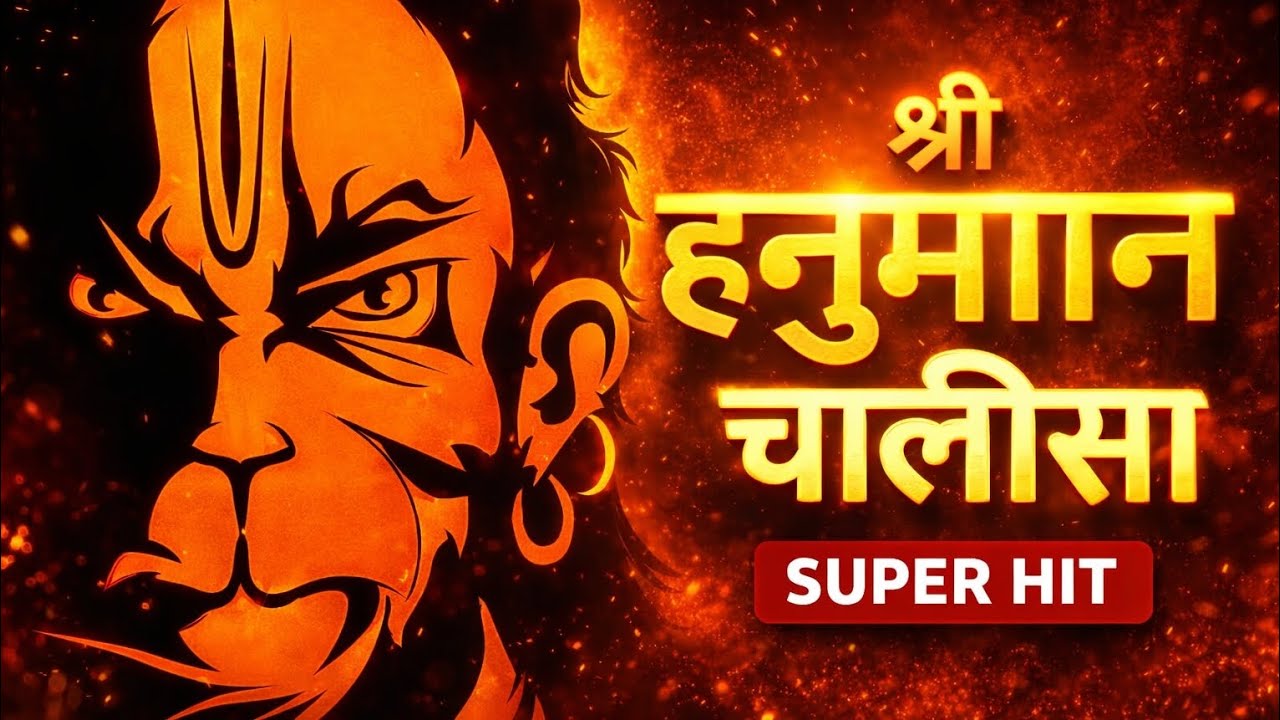 🚩 Hanuman Chalisa | Super Fast Version ⚡ Remove Fear Instantly 🔥 #HanumanChalisa #SuperFastChalisa
