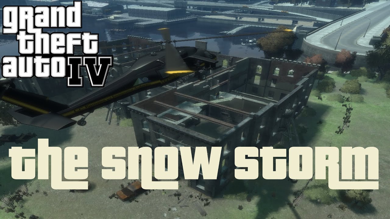GTA 4 | THE SNOW STORM | EASY WAY