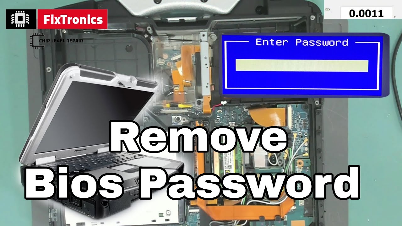 Remove Bios Password || Panasonic Toughbook CF-31