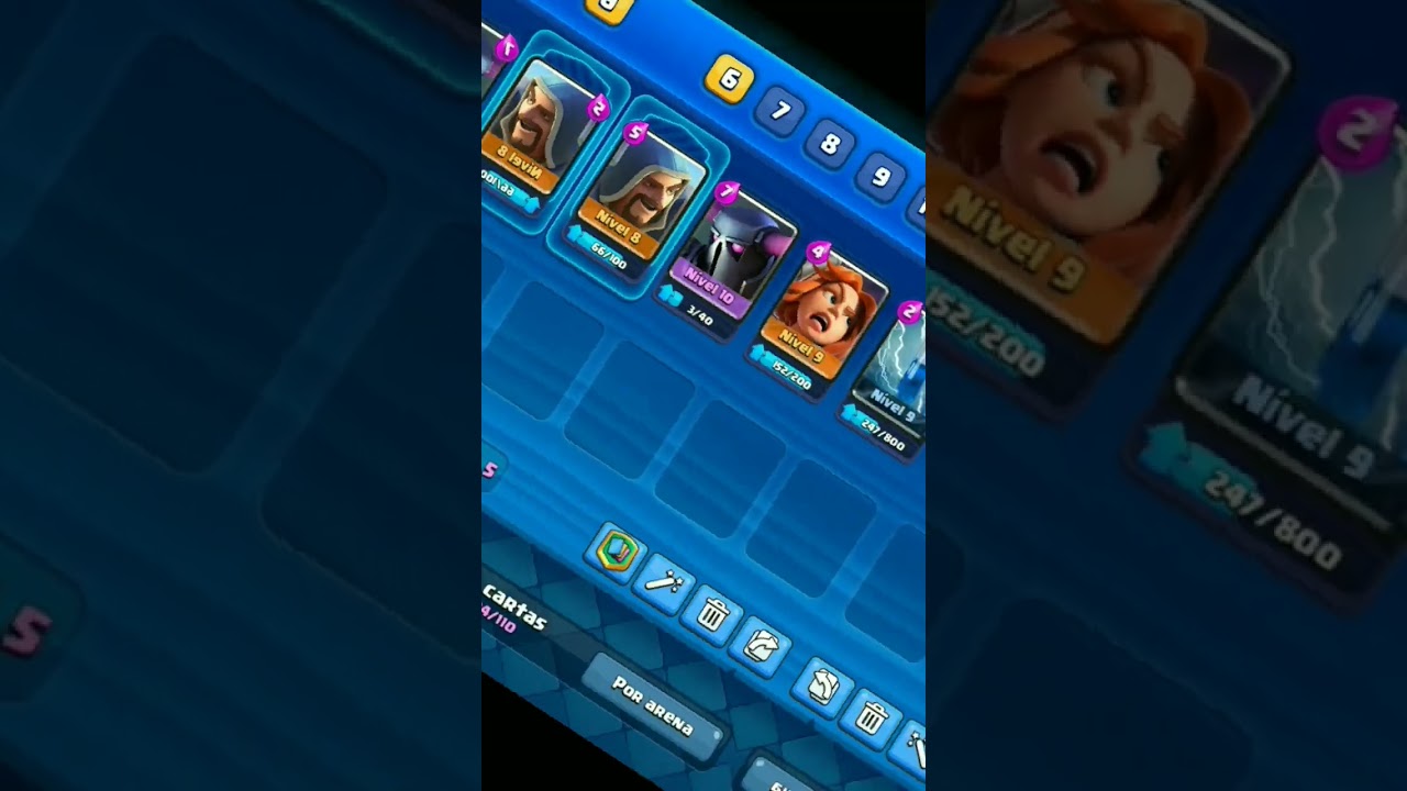 esse &eacute; o melhor deck para arena 6 do clash royale