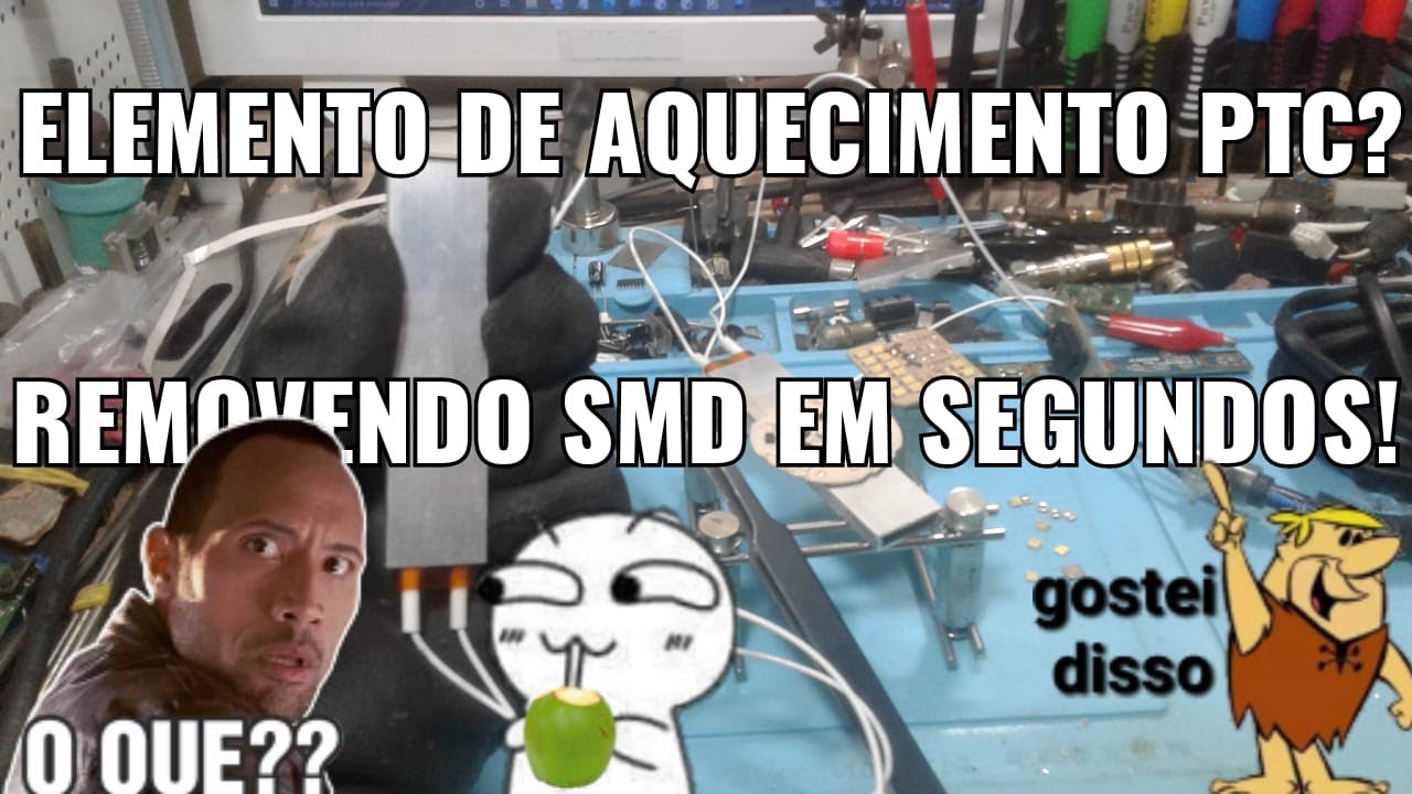 ELEMENTO  AQUECEDOR PTC ? Removedor de LED smd !