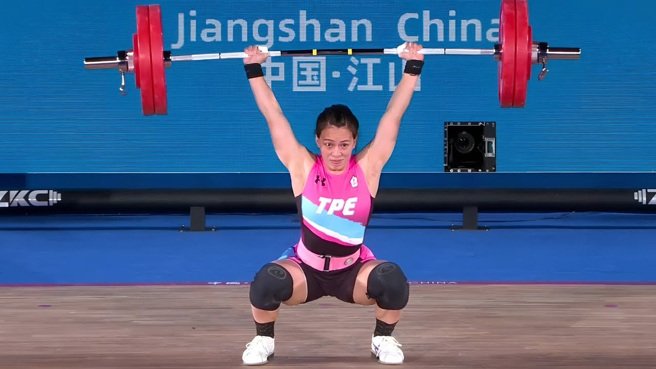 Kuo Debut's New Squat Jerk