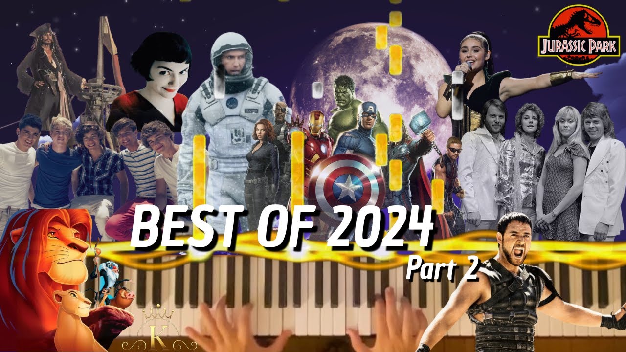 BEST OF 2024 Part 2 - Piano Covers