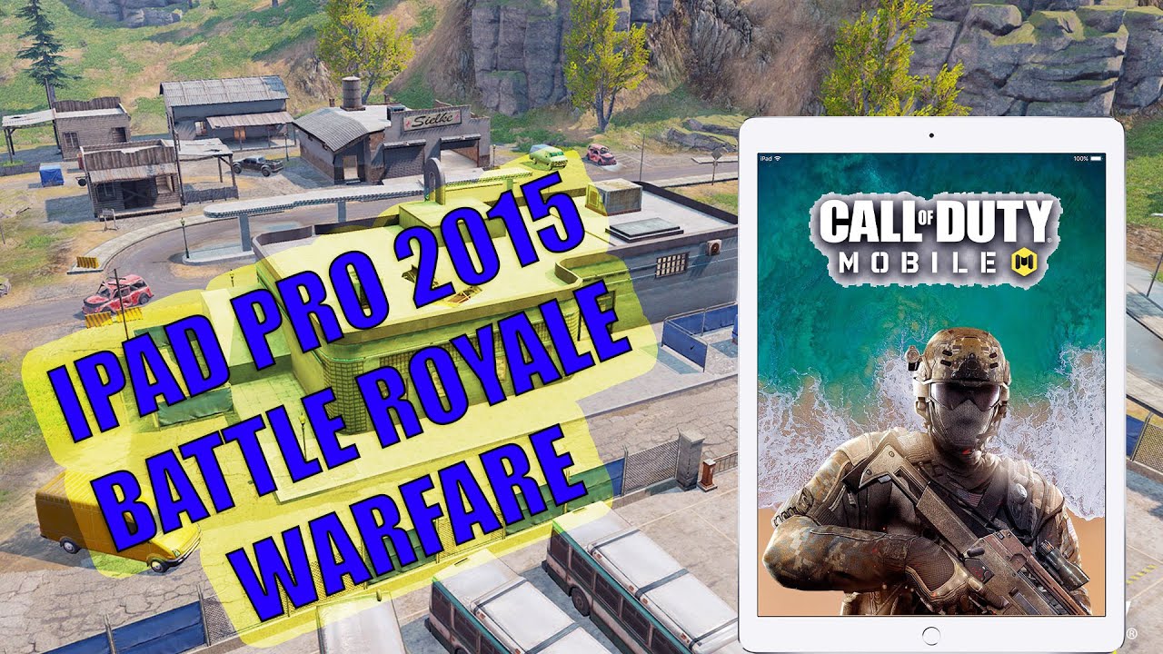 GAMEPLAY TEST IPAD PRO 2015 CALL OF DUTY MOBILE WARFARE HANDCAM PART 5
