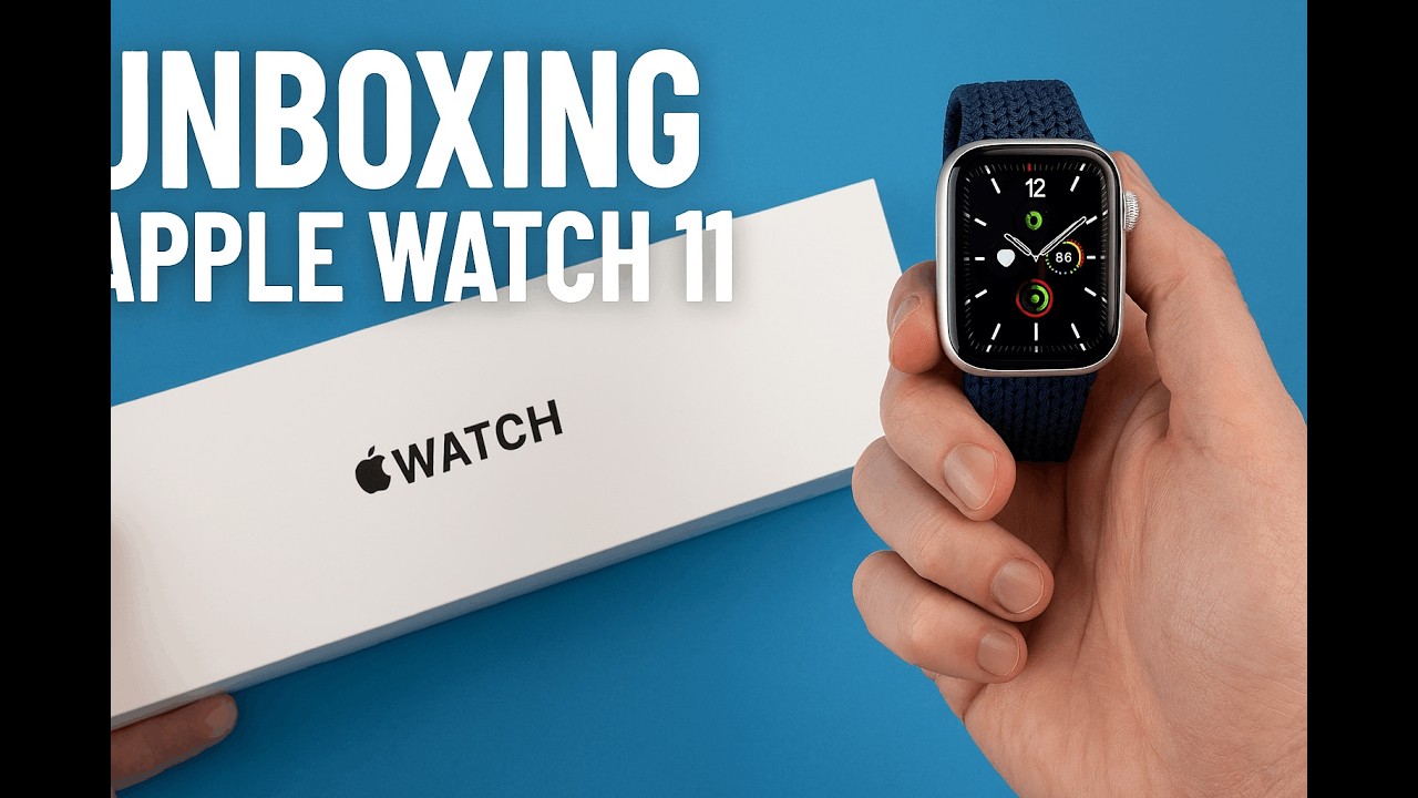 Unboxing Apple Watch 11 + Setup