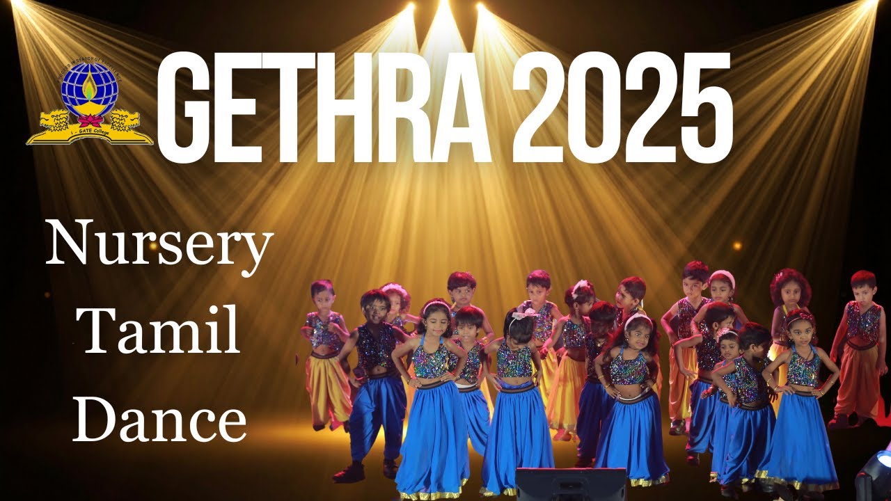 Nursery Tamil Dance | GETHRA 2025 | i-GATE College