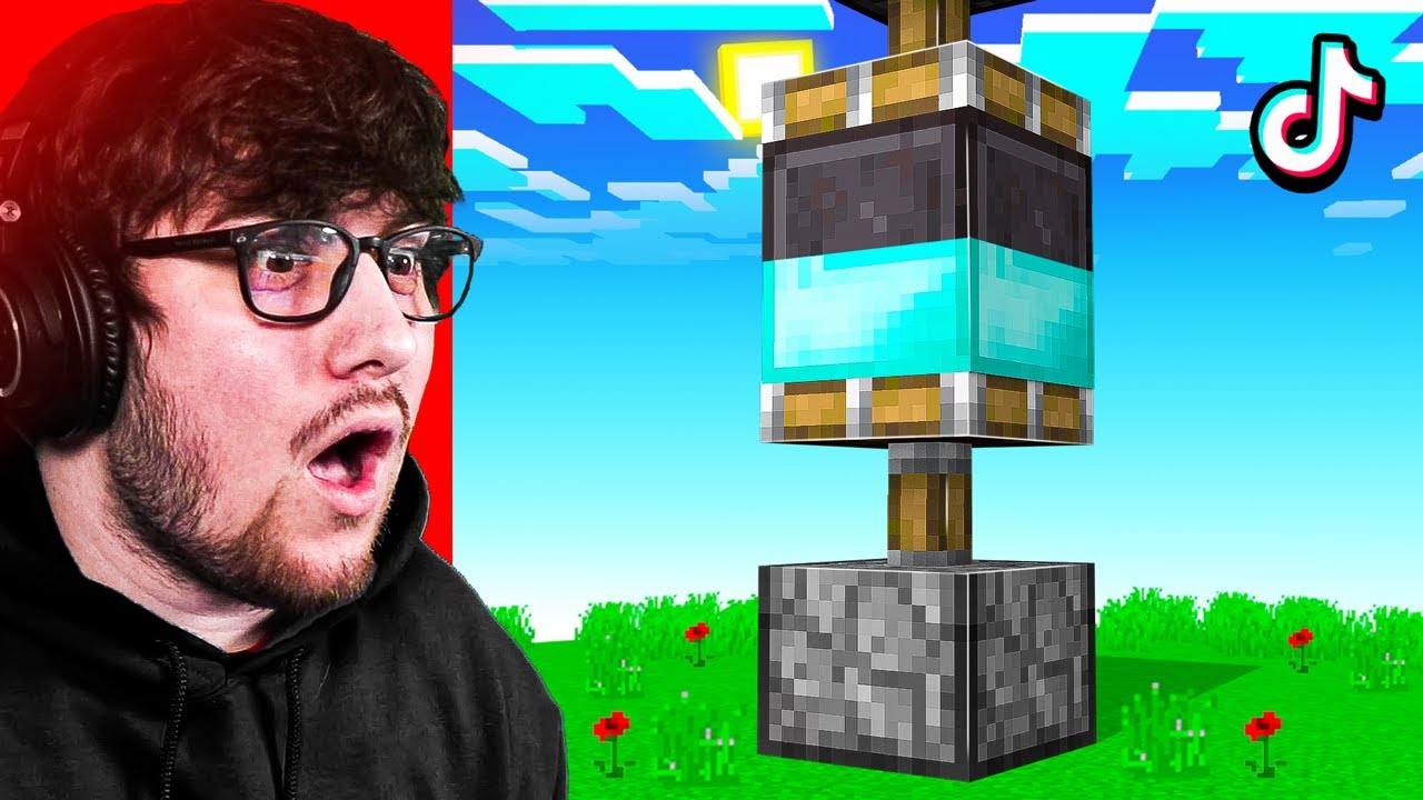 10 *OP* MINECRAFT TIKTOK HACKS that WORK!