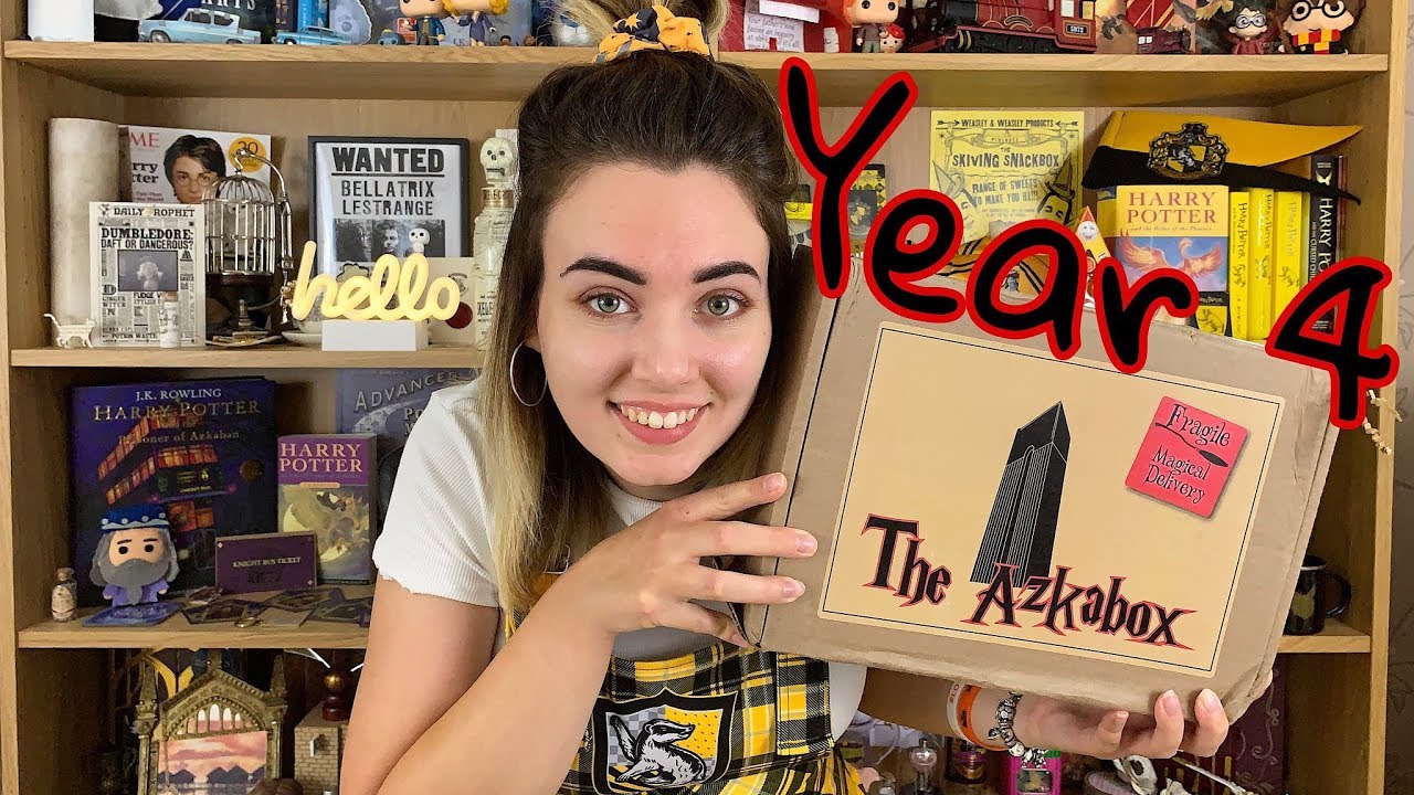The Azkabox - Year 4 Goblet of Fire Unboxing