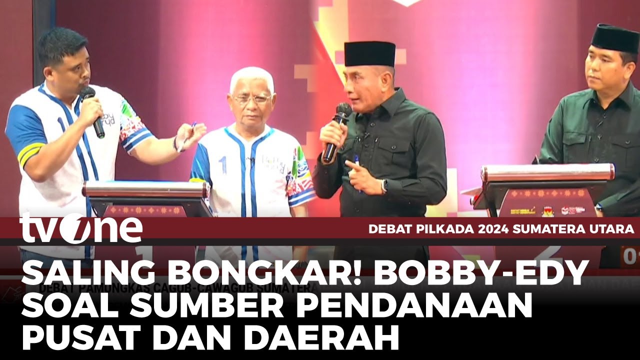 Bobby Senggol Edy soal Dana Daerah yang Dijadikan Alat Politik: Bapak 'Sikit' Transfernya | tvOne