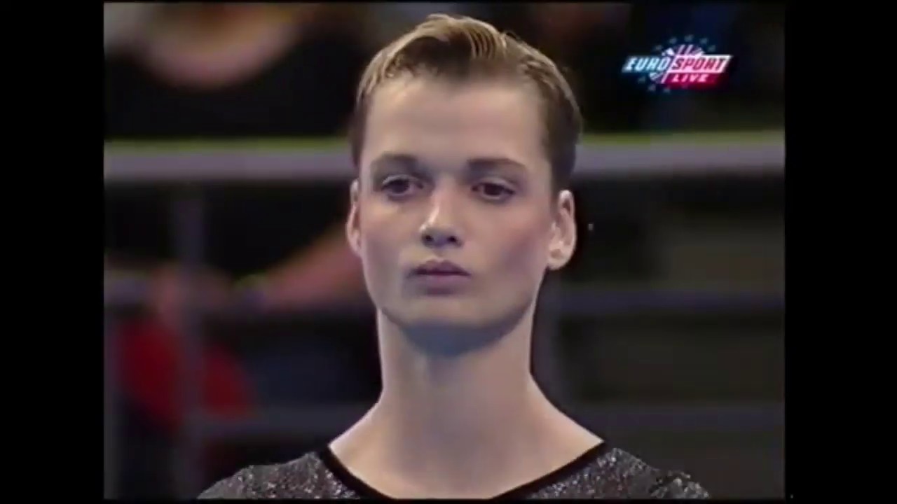 Svetlana Khorkina UB Execution Score 2000 Olympics EF