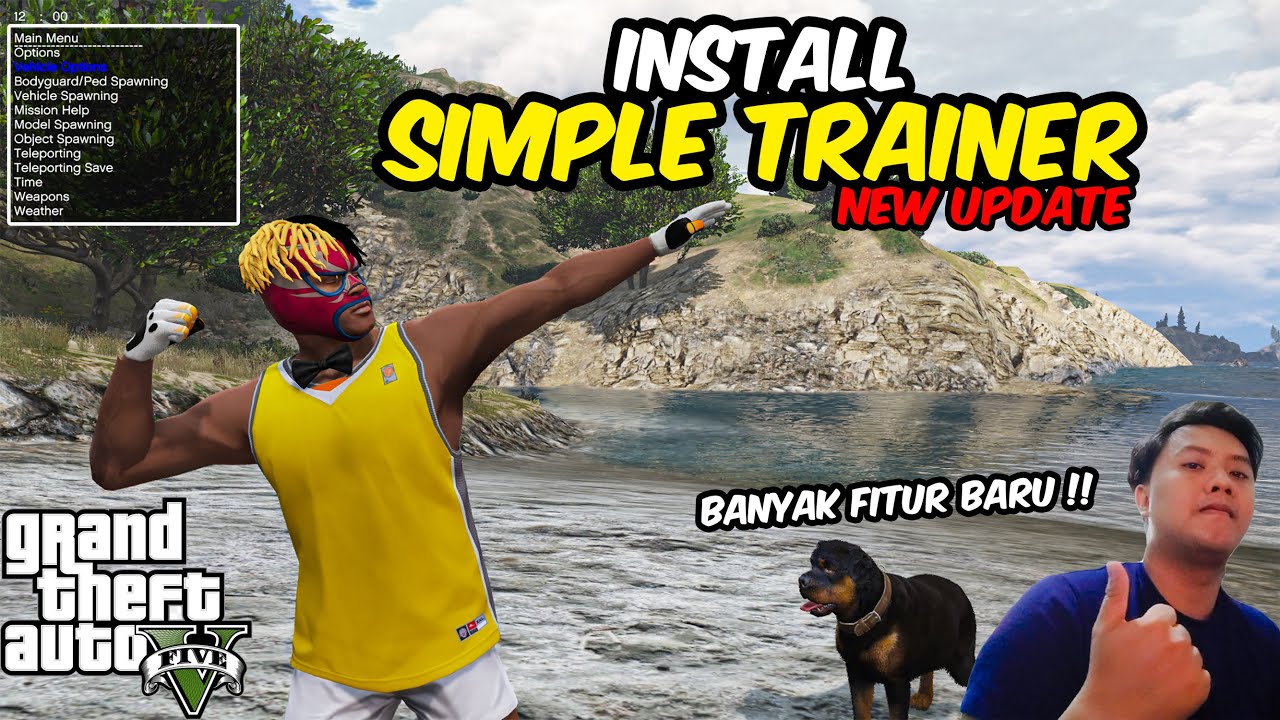 CARA INSTALL MOD MENU SIMPLE TRAINER TERBARU (2026) GTA 5 MODS