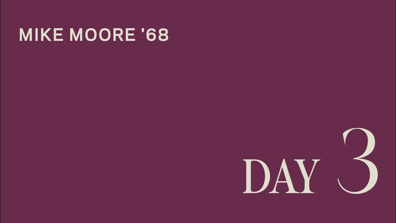 Sacred Stories of Notre Dame: Mike Moore '68