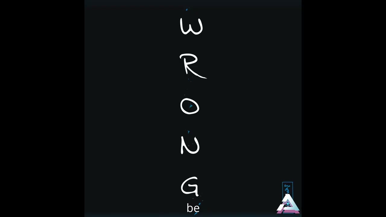 WRONG (lyric video)