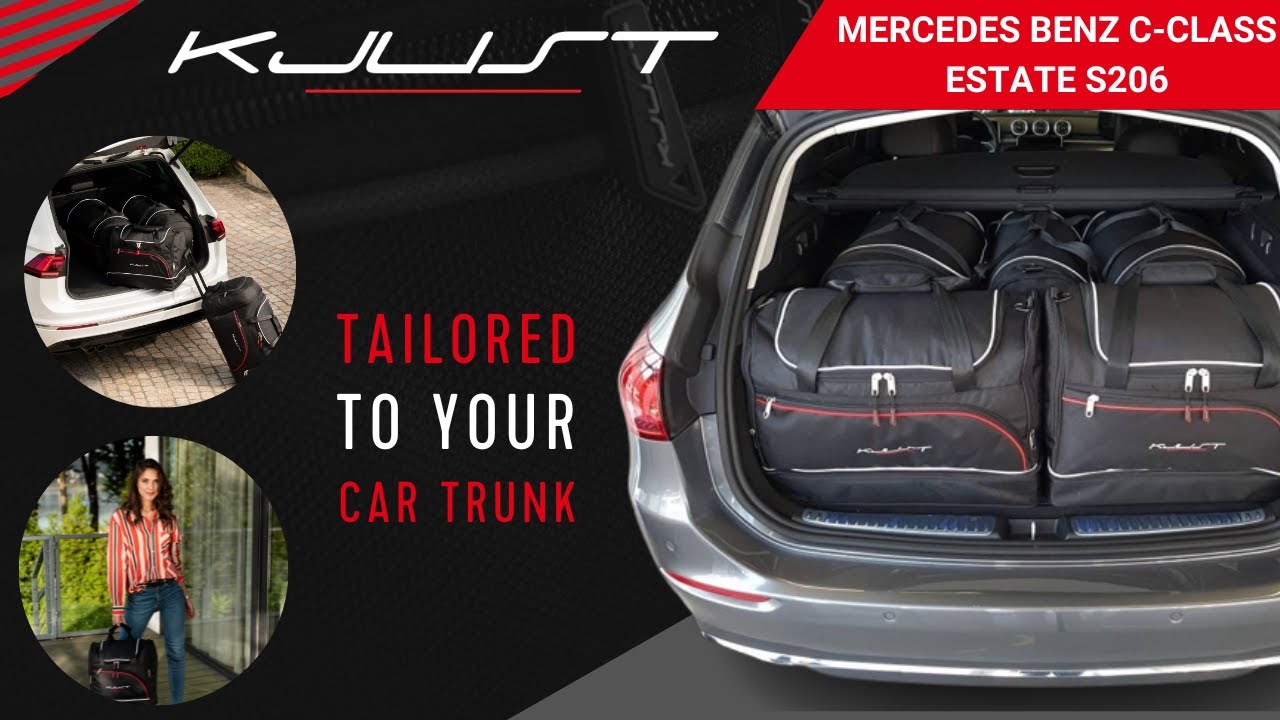 MERCEDES BENZ C-CLASS ESTATE S206 KJUST SET OF BAGS DESIGNED TO YOUR CAR🚗  ID: 5902641110658