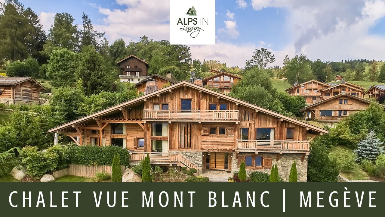 Chalet Vue Mont Blanc | Luxury Summer Chalet in Megève | Alps In Luxury