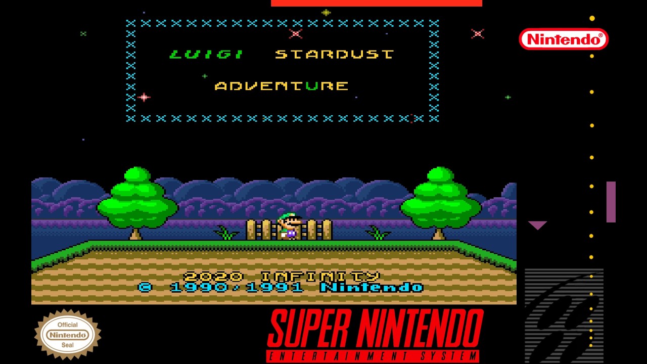 Luigi Stardust Adventure (2020) | Прохождение | SMW Romhack