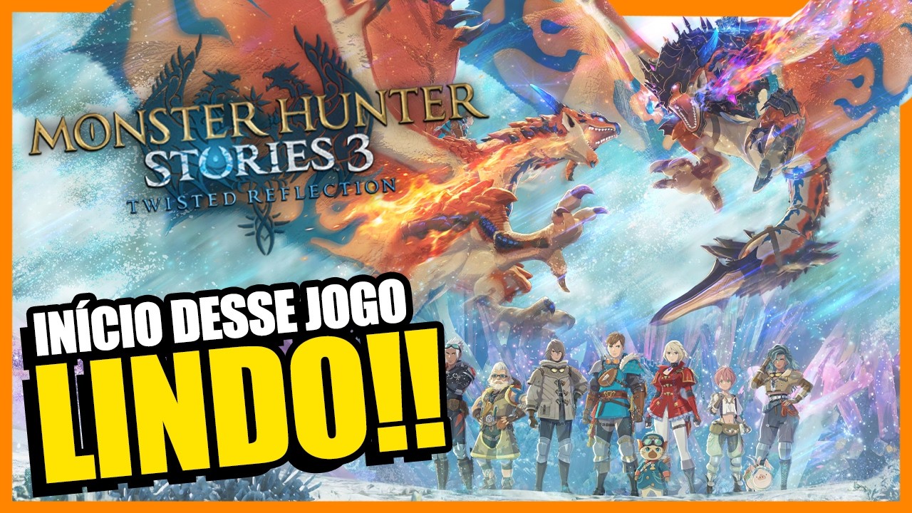 MONSTER HUNTER STORIES 3 - Conferindo a Demo dessa Belezura de Jogo!!