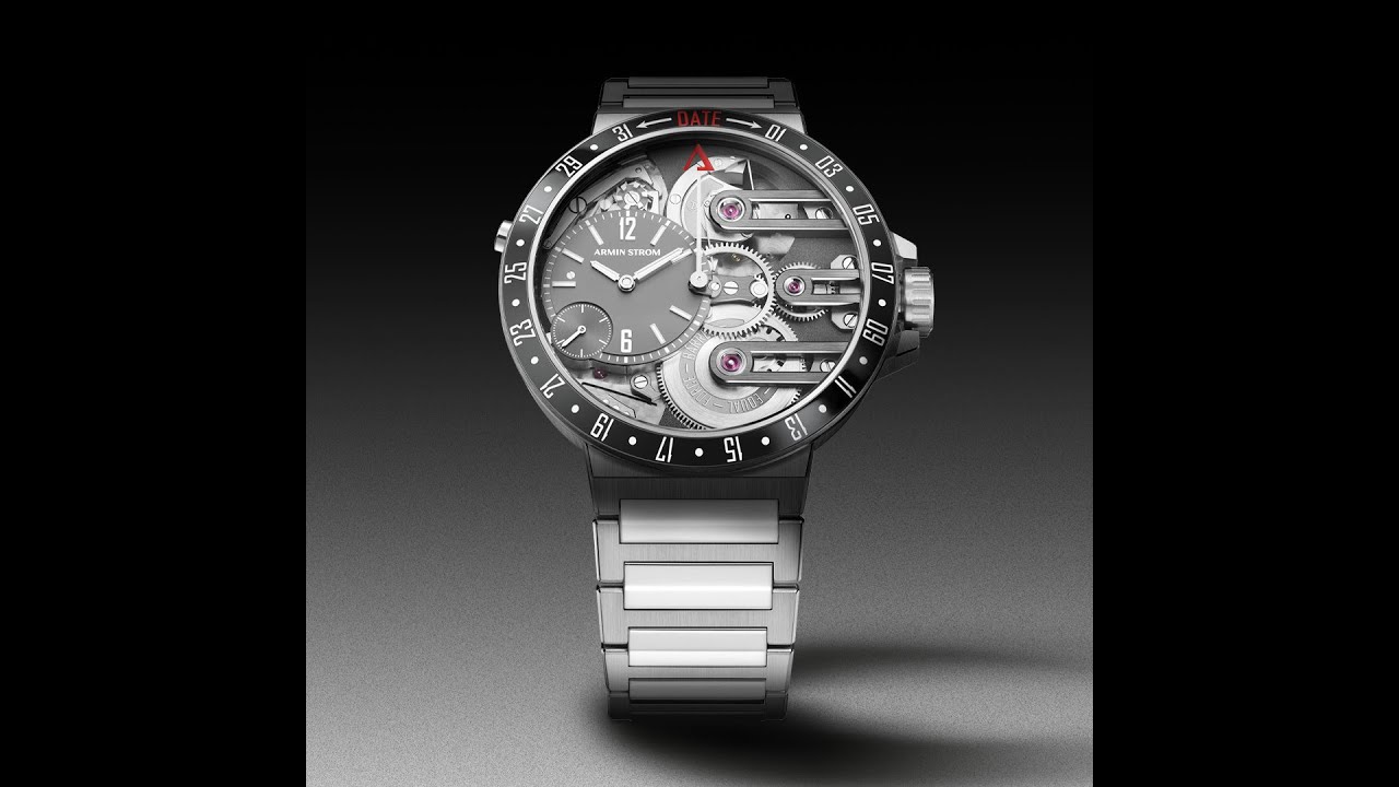 The Orbit First Edition - world's first date function displayed on the bezel