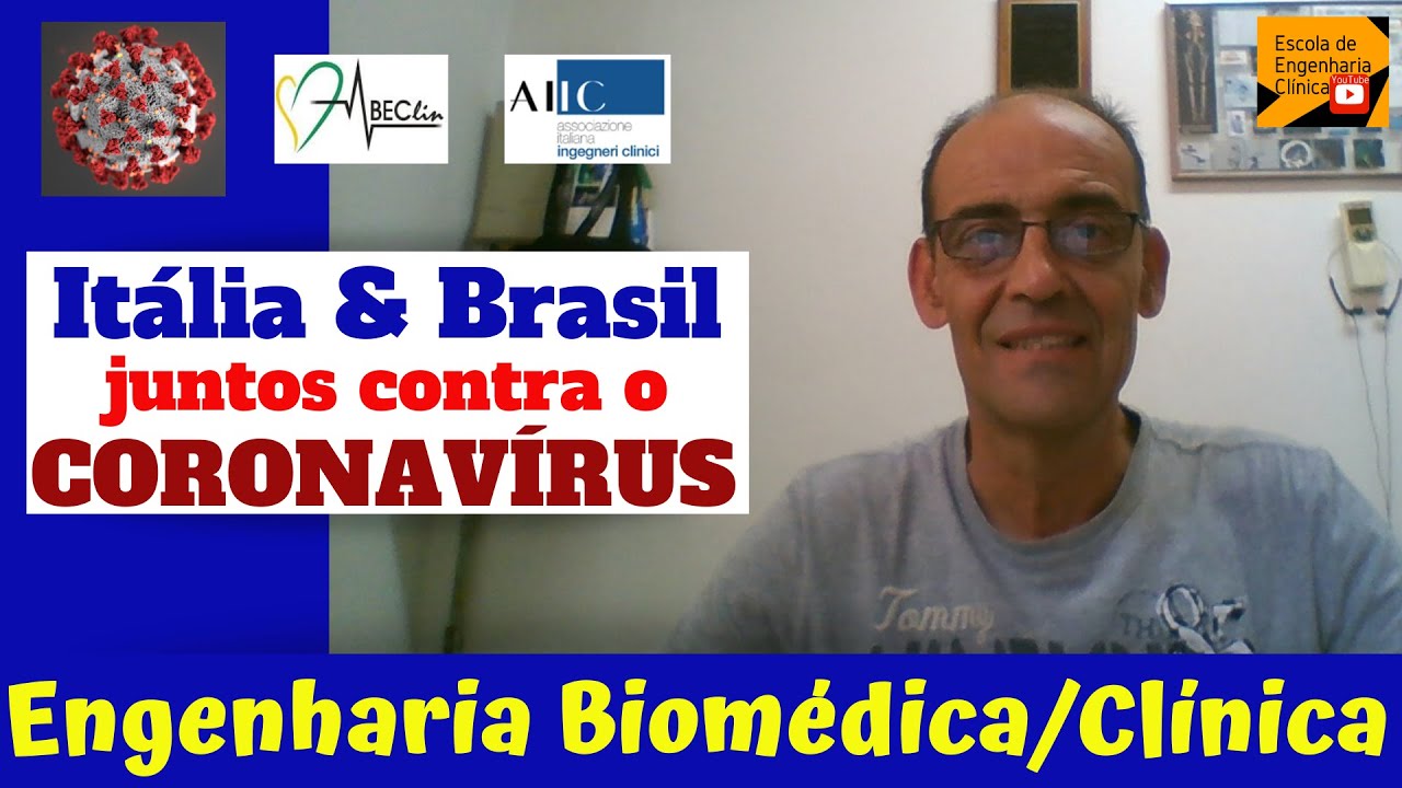 Engenharia Clínica Italiana e Brasileira - Juntas contra o coronavírus - ABEClin & AIIC