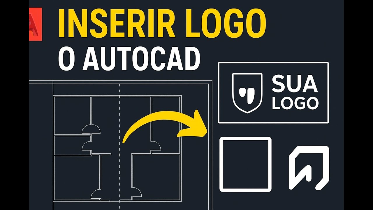 🖊️ Como Colocar Logo na Prancha do AutoCAD | Passo a Passo Simples