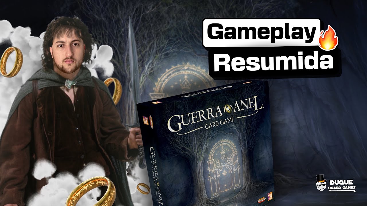 GUERRA DO ANEL: Card Game - Gameplay resumida